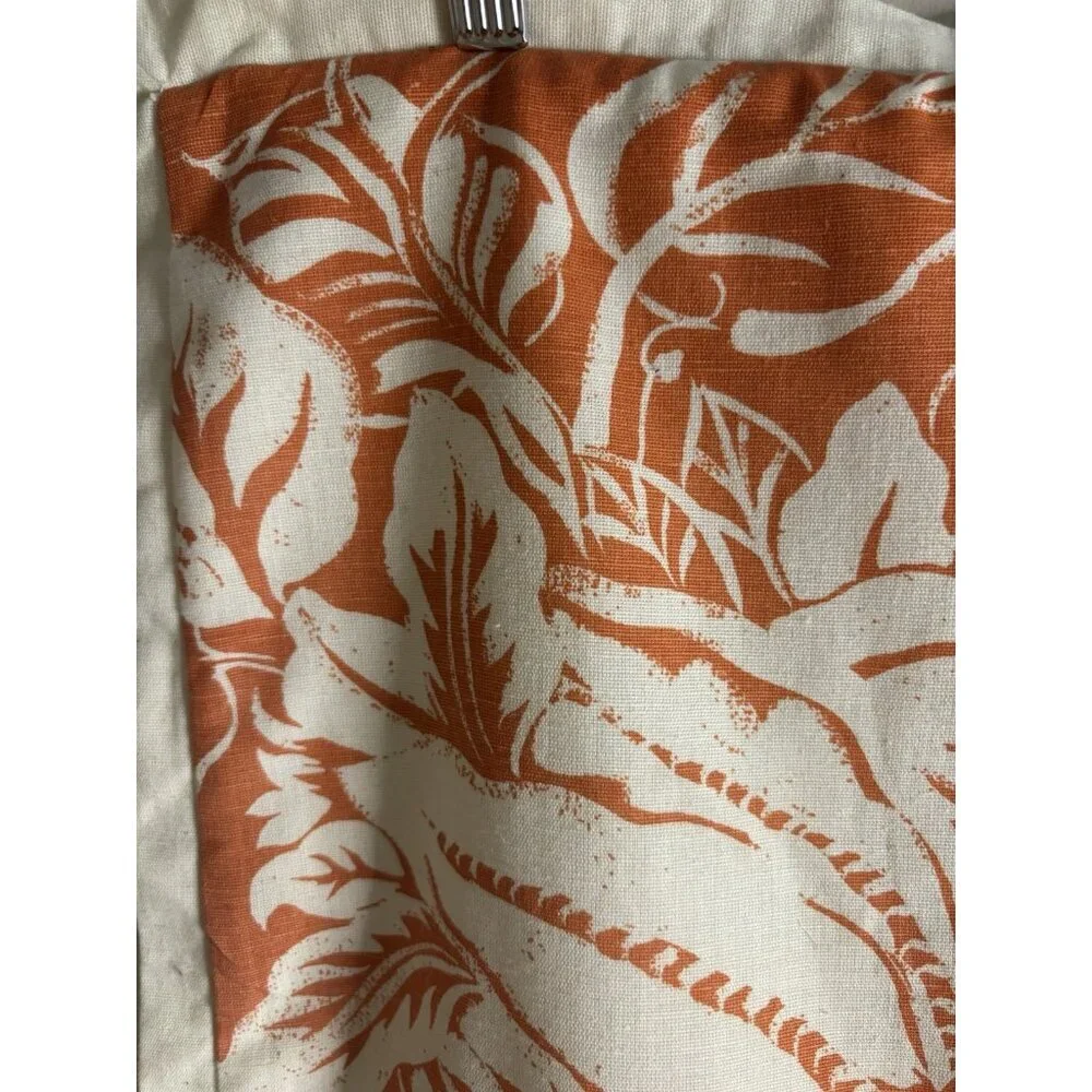 Pottery Barn Palampore Pillow Cover Floral Cotton Linen 20x20 Tree Flower